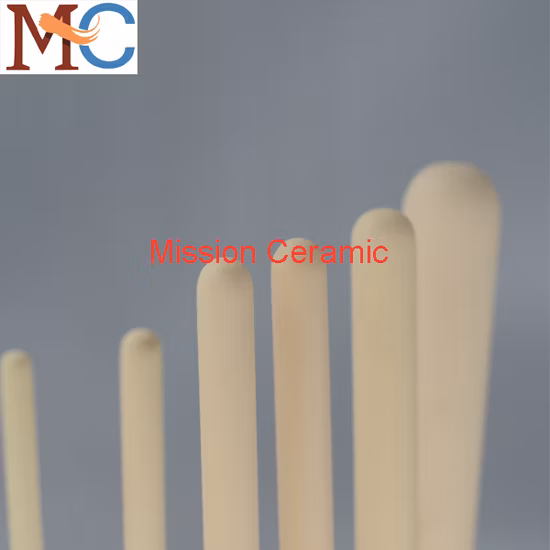 工業用 95% 99.7% Al2O3 アルミナ セラミック チューブ