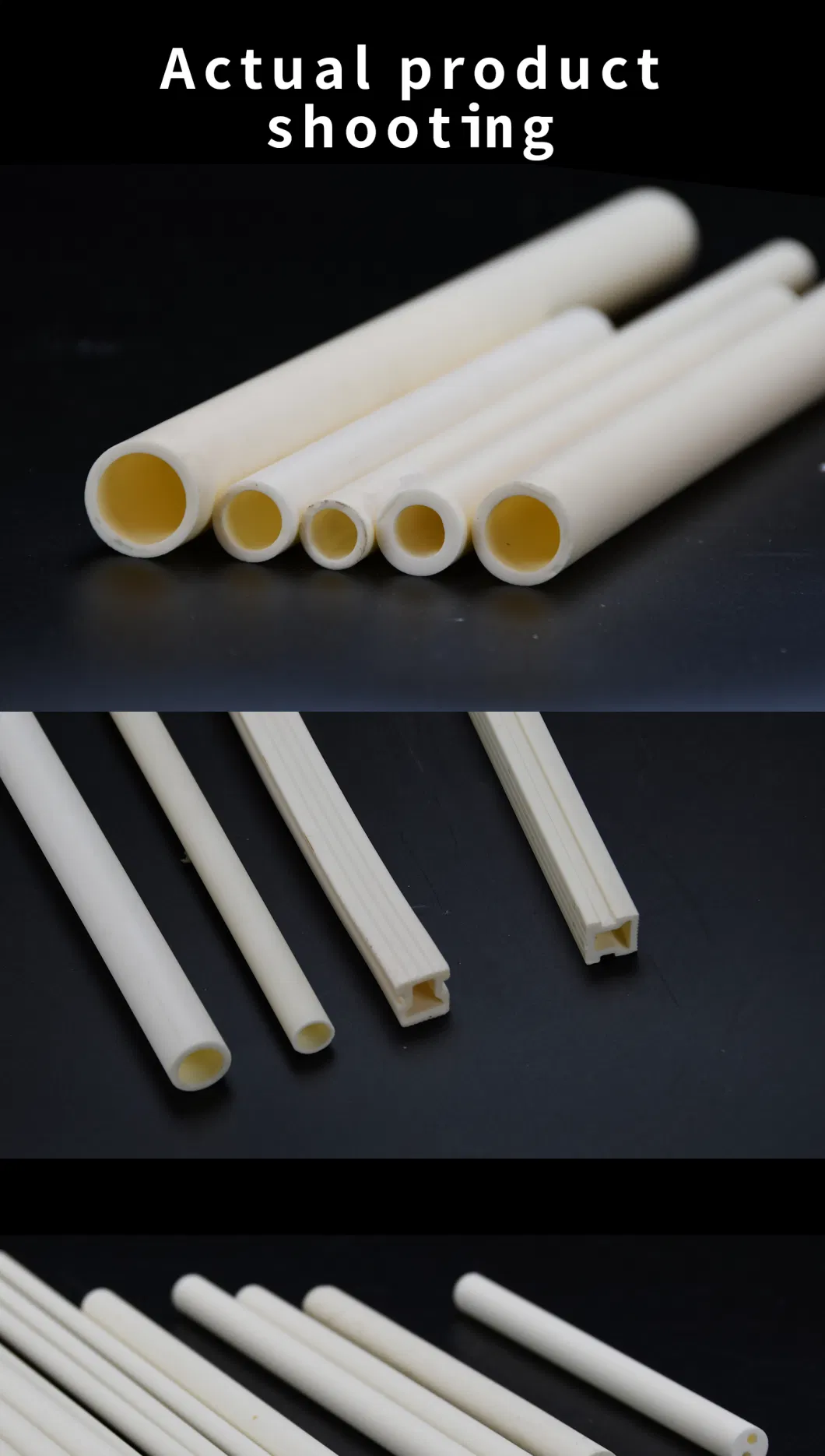 High Purity 99% Al2O3 Alsint C 99.7% Square High Alumina Ceramic Tube