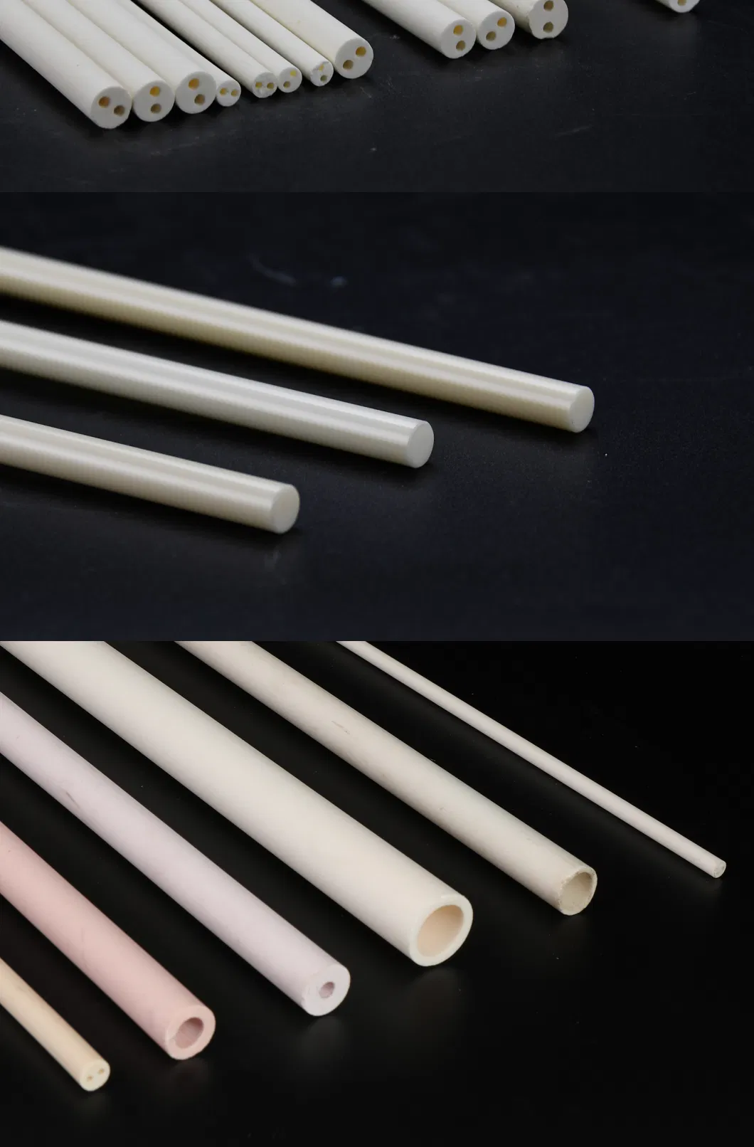 High Purity 99% Al2O3 Alsint C 99.7% Square High Alumina Ceramic Tube