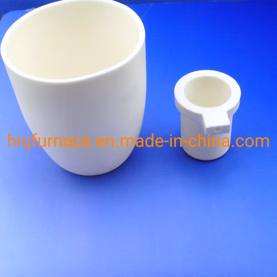 セラミックス高純度ラボアルミナセラミックるつぼ、高密度スリップ鋳造耐食性アルミナセラミックるつぼ