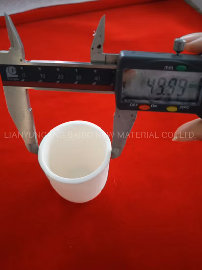 溶融用カスタム高温アルミナセラミックるつぼ